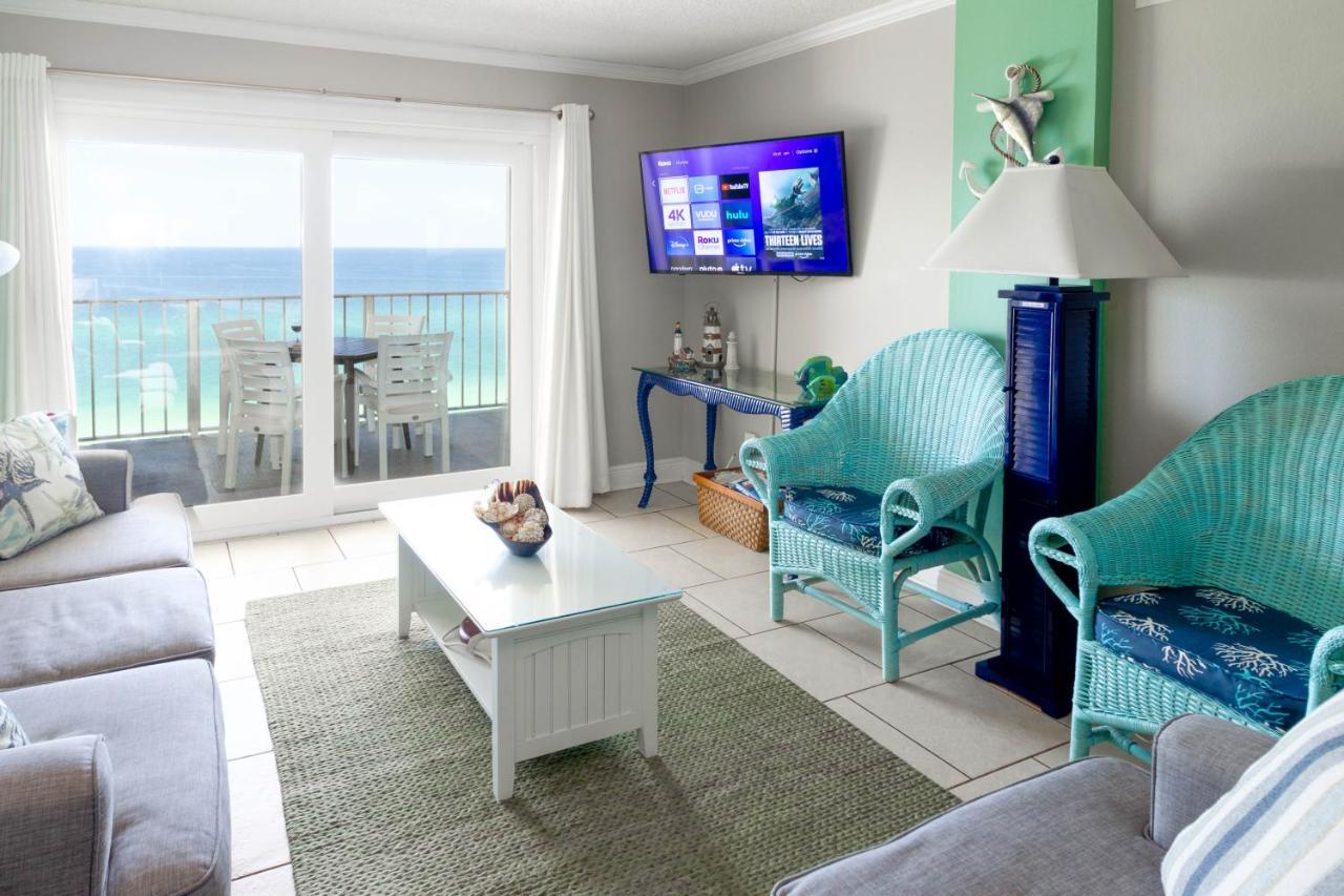 Beachfront & Free Beach Service-Master On Gulf! Panama City Beach Eksteriør bilde
