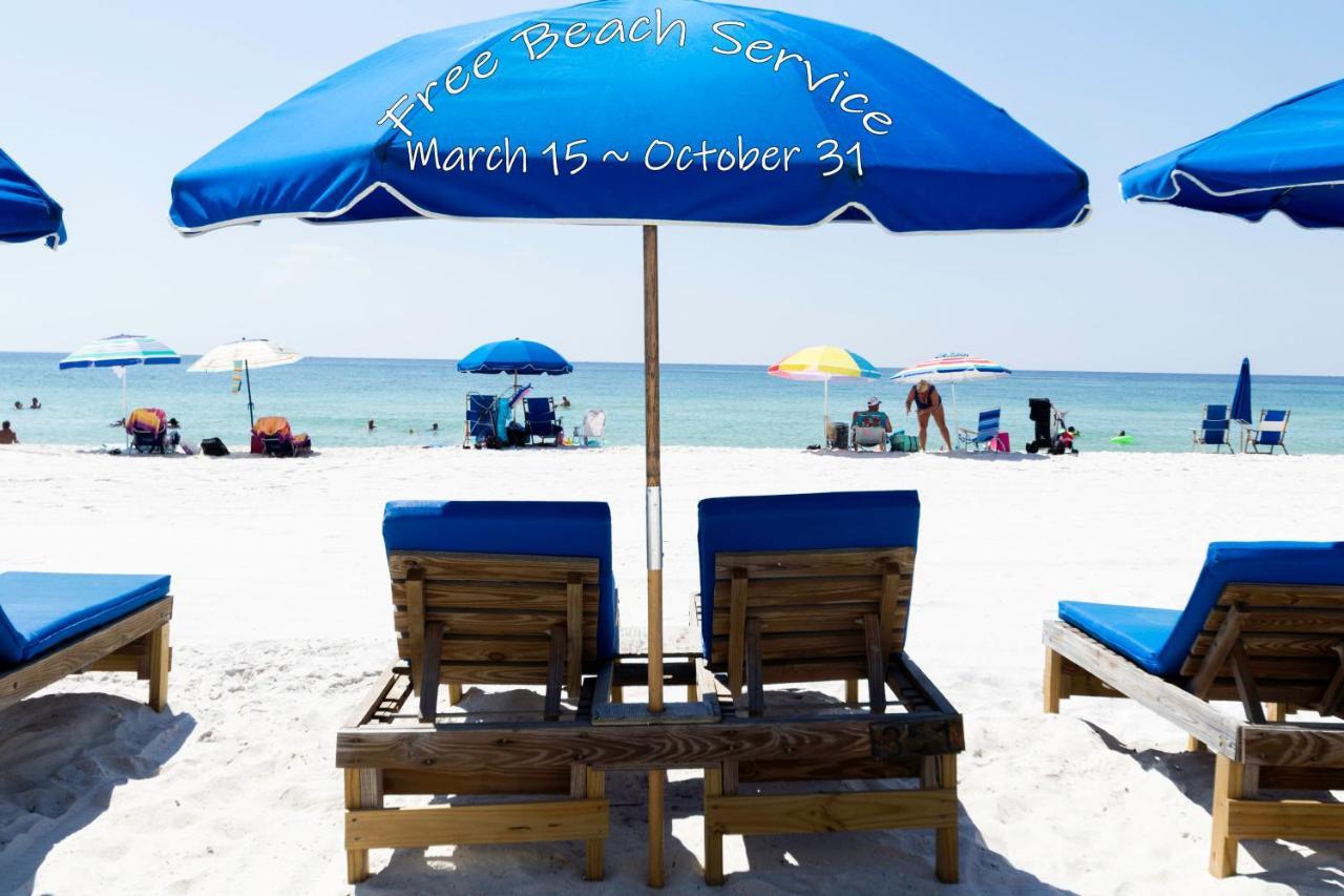 Beachfront & Free Beach Service-Master On Gulf! Panama City Beach Eksteriør bilde